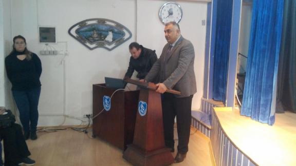 İlçe Milli Eğitim Müdürümüz Süleyman Bilgen İlkokulu´nun Okul Aile birliği toplantısına katıldı.